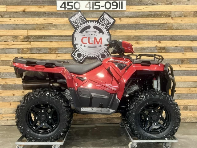 POLARIS SPORTSMAN 570 EFI EDITION TRAIL + 4X4 + EPS + SEULEMENT 195 KM + TREUIL & PARE CHOC HD  2023