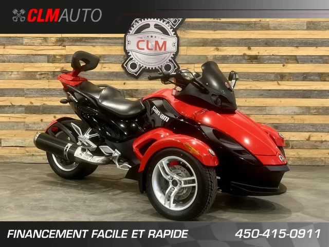 BRP CAN-AM SPYDER ROADSTER SE-5 (SEMI-AUTOMATIQUE) + DOSSIER PASSAGER + 86105 KM  2009