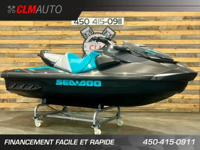 BRP SEA-DOO GTR 230 H.P + IBR + VTS + AUDIO PREMIUM + SEULEMENT 4 HR + 3 PASSAGERS + RARE & A1 - 2026