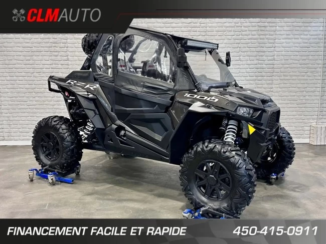 POLARIS RZR XP 1000 EFI + 4WD + E.P.S + FOX + AUDIO + CABINE FERMÉ + CHAUFFAGE + RARE & A1 - 2016
