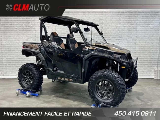 POLARIS GENERAL XP 1000 EFI PREMIUM DELUXE + 4WD + EPS + AUDIO + SEULEMENT 3425 KM + RARE & A1 - 2023