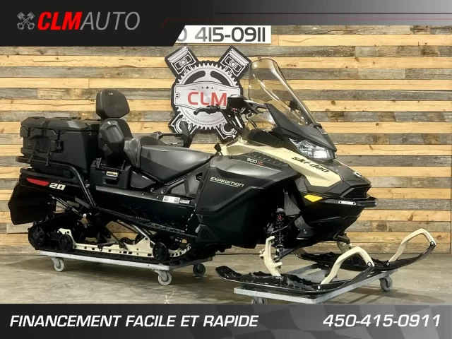 BRP SKI-DOO EXPEDITION L.E EDITION LIMITÉE 900 ACE TURBO 130 HP + WT-WIDE TRACK 20" + BANC 2 PASSAGERS + COFFRE LINQ  2023