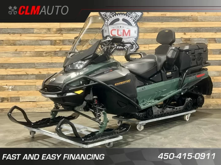 2023 BRP SKI-DOO EXPEDITION S.E 900 ACE EFI TURBO 130 H.P ITC WT-WIDE TRACK 154 X 20 + BANC DOUBLE + COFFRE LINQ + 4303 KM 