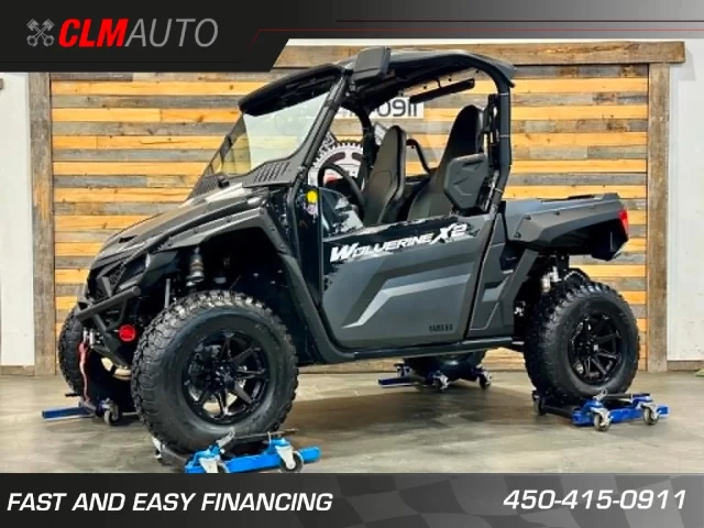 YAMAHA WOLVERINE X2 850 S.E = SPECIAL EDITION + + 4WD + EPS + BAS KM 2422 KM + RARE & A1  2025