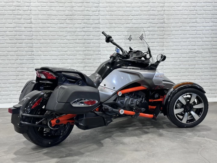 2015 BRP CAN-AM SPYDER F3-S SE-6 (SEMI-AUTOMATIQUE) + ROTAX 1330 cc + FOX + PARE-BRISE + DOSSIER + RARE & A1 