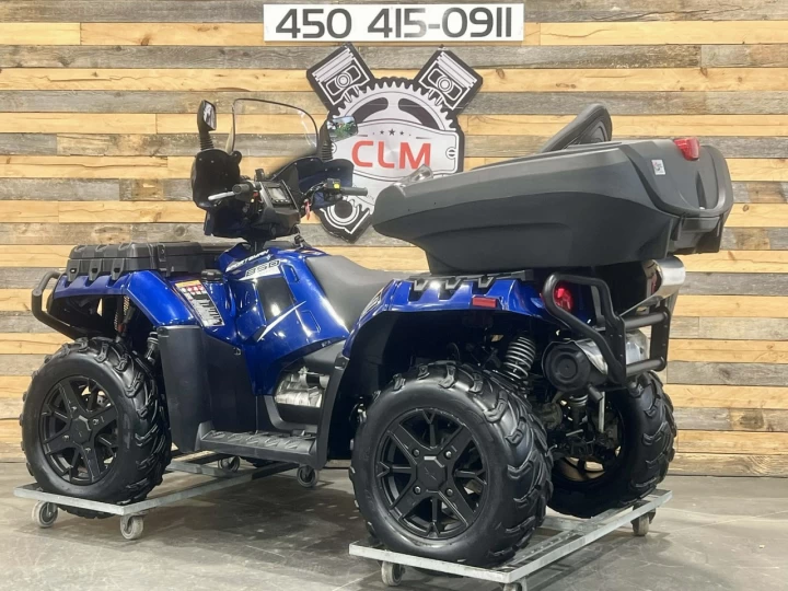 2021 POLARIS SPORTSMAN TOURING 850 H.O + 4X4 + E.P.S + BAS KM 6073 KM + RARE & CONDITION A1 