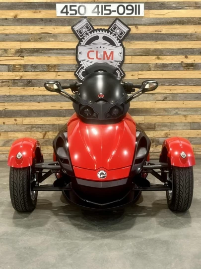2009 BRP CAN-AM SPYDER ROADSTER SE-5 (SEMI-AUTOMATIQUE) + DOSSIER PASSAGER + 86105 KM 