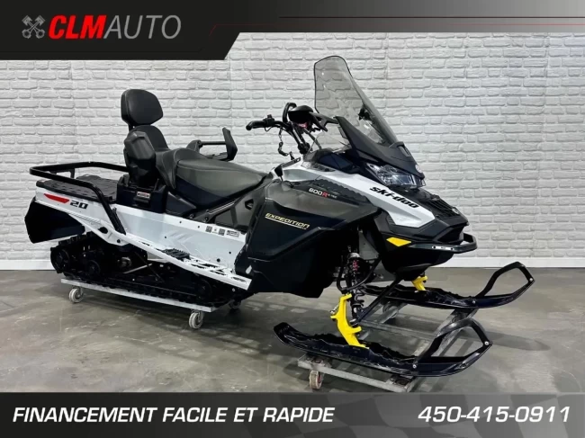 BRP SKI-DOO EXPEDITION L.E 600R E-TEC WT-WIDE TRACK 154'' X 20'' + 740 KM + BANC PASSAGER + RARE & A1 - 2025