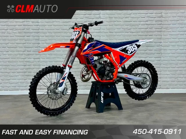 KTM 150 SX - 2 TEMPS - MX MOTOCROSS + SEULEMENT 27 HR + RARE & IMPECCABLE A1  2022