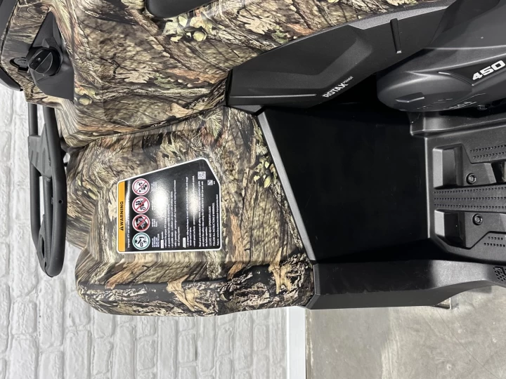 2022 BRP CAN-AM OUTLANDER 450 EFI EDITION CAMO + 4WD + DPS + SEULEMENT 839 KM + TREUIL + CONDITION A1 