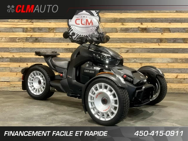 BRP CAN-AM RYKER / SPYDER 900 ACE EDITION RALLY + 11 341 KM + GARANTIE BEST MAY 2026 + BEAUCOUP D'EQUIPEMENTS $$$  2024
