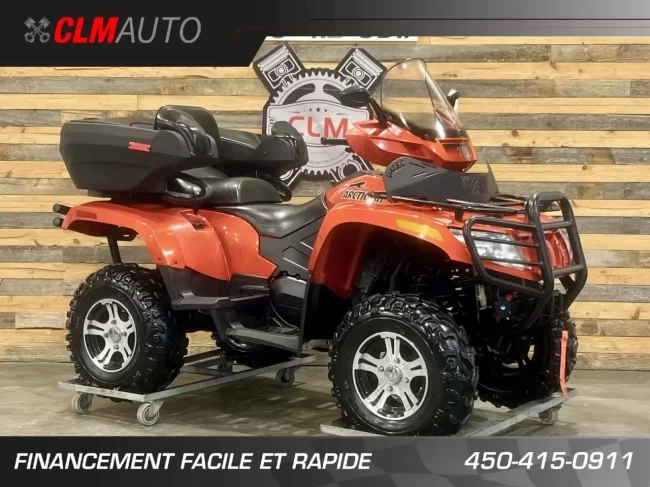 ARCTIC CAT TRV H1 700 EFI 4X4 + VRAI VTT 2 PASSAGERS LEGALE EN SENTIER + 16018 KM - 2010