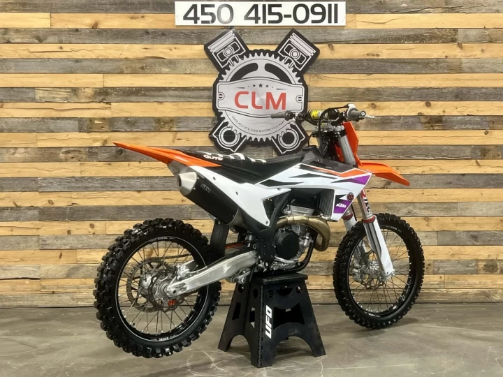 2024 KTM SX-F 350 EFI + MX-MOTOCROSS-ENDURO + 45 HR + MODELE RARE & CONDITION IMPECCABLE A1 