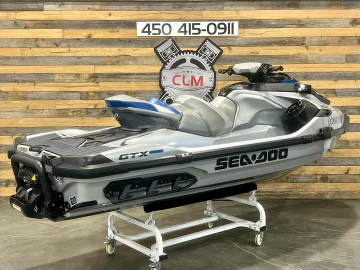 2021 BRP SEA-DOO GTX LIMITED 300 HP + IBR + VTS + IDF + AUDIO PREMIUM + SEULEMENT 35 HR + 3 PASSAGERS + CONDITION A1 