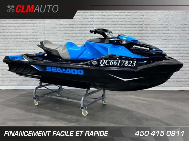 BRP SEA-DOO RXT 230 HP + IBR + VTS + 3 PASSAGERS + 131 HR SEULEMENT + RARE & A1 - 2019