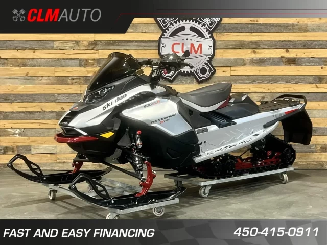 BRP SKI-DOO RENEGADE X-RS 900 ACE TURBO ''R'' 180 H.P + PLATEFORME REV GEN5 + 7911 KM + CONDITION A1  2024