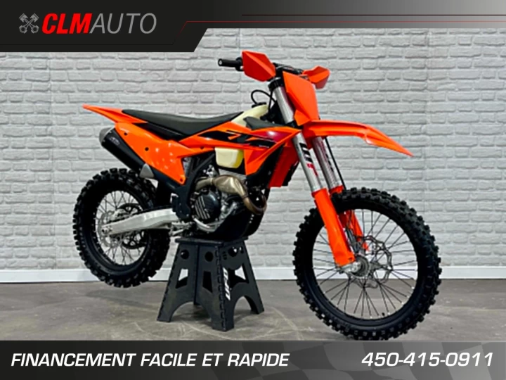 2025 KTM 250 XC-F EFI + 4 TEMPS + SEULEMENT 32 HR + IMPECCABLE & COMME NEUF A1 