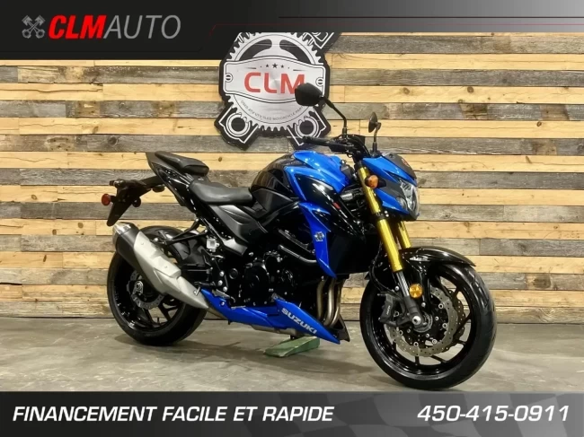 SUZUKI GSX-S 750 A.B.S + PETITE PLAQUE + SEULEMENT 16201 KM - 2018