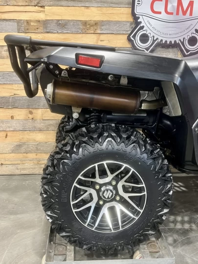 2019 SUZUKI KING QUAND AXI + 4X4 + EPS + 6758 KM + NOIR SATIN + RARE & A1 