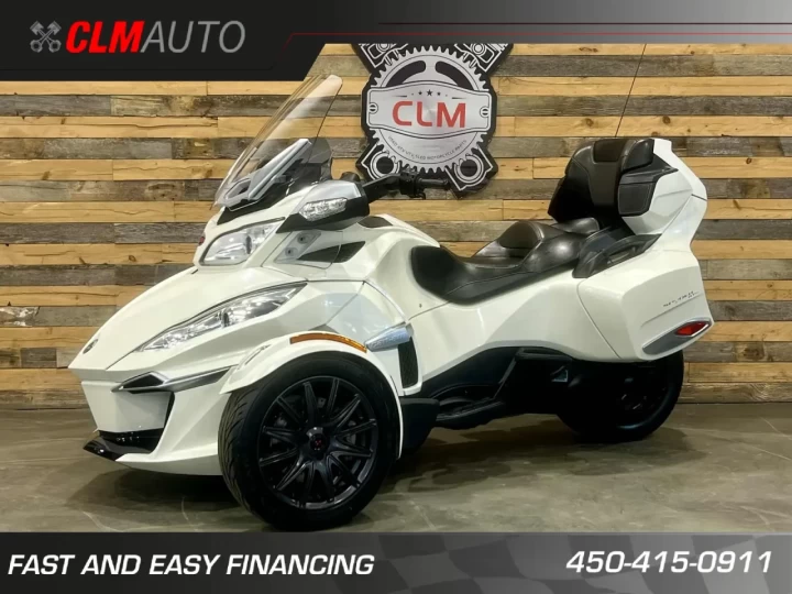 2015 BRP CAN-AM SPYDER RT-S SE-6 (SEMI-AUTOMATIQUE) + ROTAX 1330 cc ACE EFI + 63044 KM 