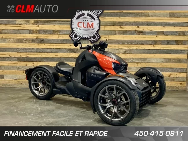 BRP CAN-AM RYKER 900 ACE EFI AVEC GARANTIE B.E.S.T MARS 2027 - 2024