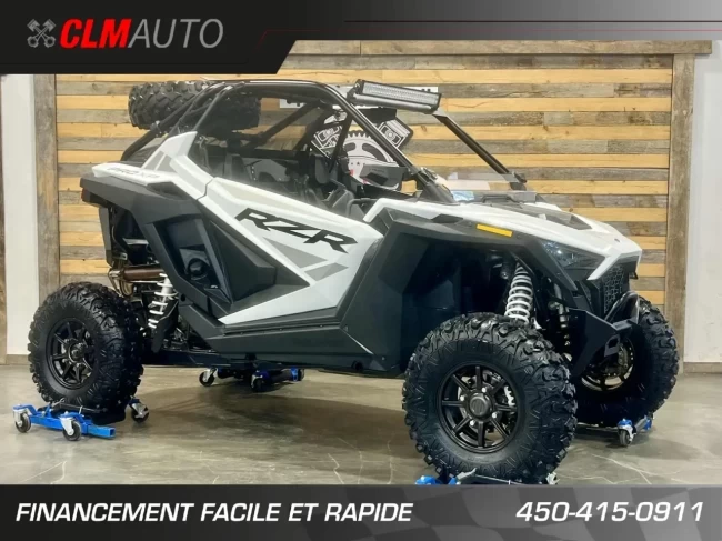 POLARIS RZR PRO XP TURBO 181 HP EDITION SPORT + EPS + 4X4 + 4 PNEUS NEUF + RARE & CONDITION IMPECCABLE - 2022