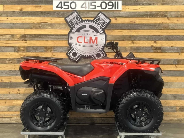 CF MOTO C-FORCE 400 LX EFI + 4X4 + E.P.S + SEULEMENT 1349 KM  2023
