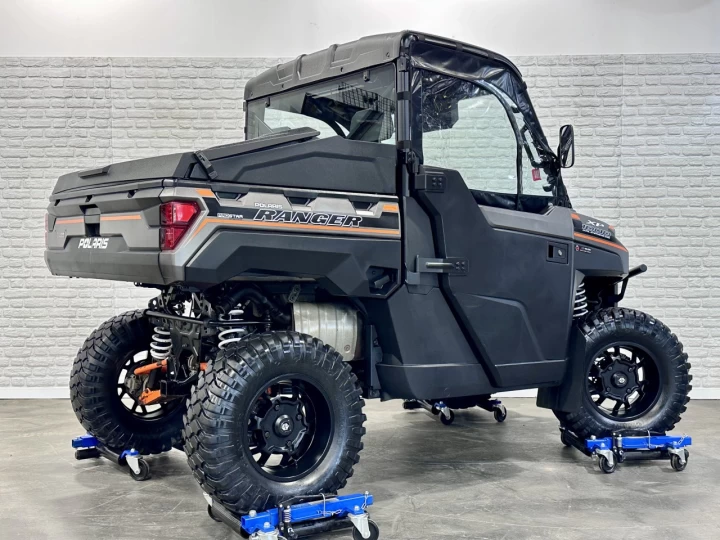 2018 POLARIS RANGER XP 1000 EFI + 4WD + EPS + CABINE + CHAUFRETTE + AUDIO + MAGS +++ RARE & A1 