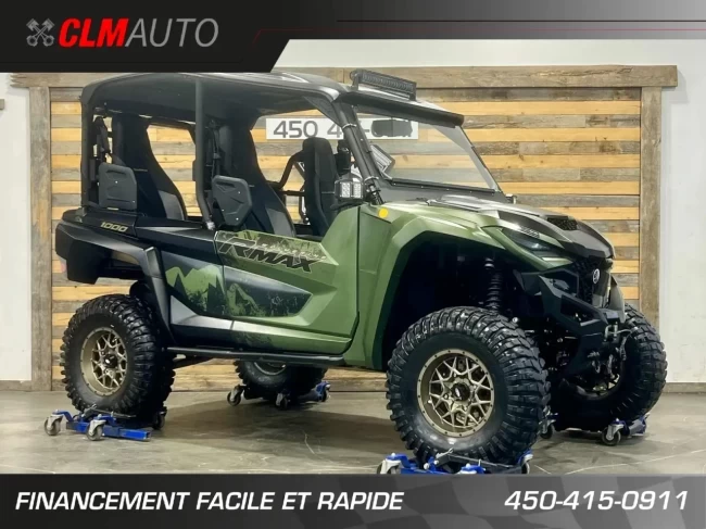 YAMAHA WOLVERINE RMAX4 X-TR 1000R + EPS + 4X4 + FOX + 4 PLACES + 5309 KM + BEAUCOUP D'OPTIONS $$$ - 2021
