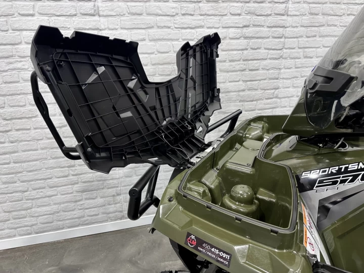 2017 POLARIS SPORTSMAN 570 EFI BIG BOSS 6X6 EPS + 2 PASSAGERS + 6256 KM + RARE & A1 