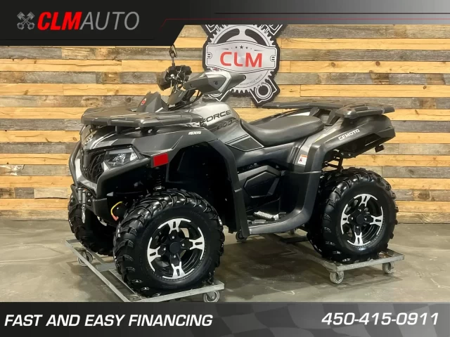 CF MOTO C-FORCE 600 LX + 4X4 + EPS + SEULEMENT 947 KM + GARANTIE 2027 + RARE & A1  2022