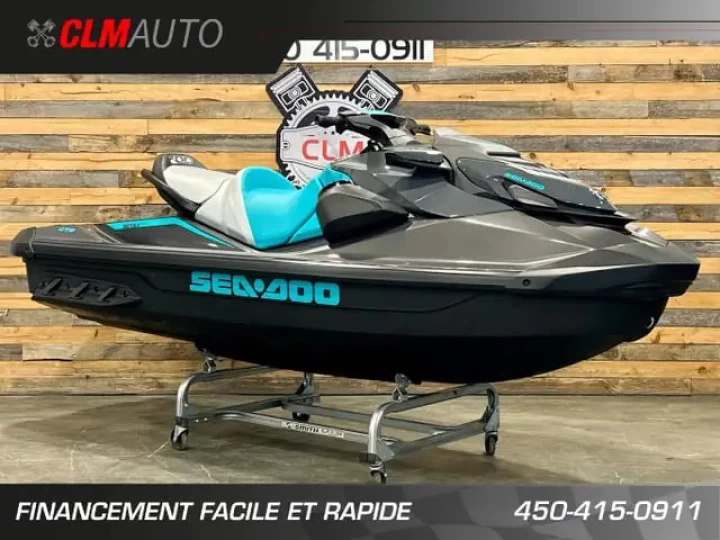 2024 BRP SEA-DOO GTR 230 H.P + I.B.R + V.T.S + AUDIO PREMIUM + 3 PLACES + SEULEMENT 3.7 HEURES 