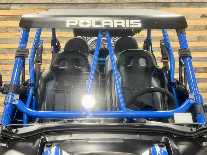 2013 POLARIS RZR4 XP 900 EFI EDITION SPECIALE JAGGED X RACING + 4X4 + EPS + 4 PASSAGERS 