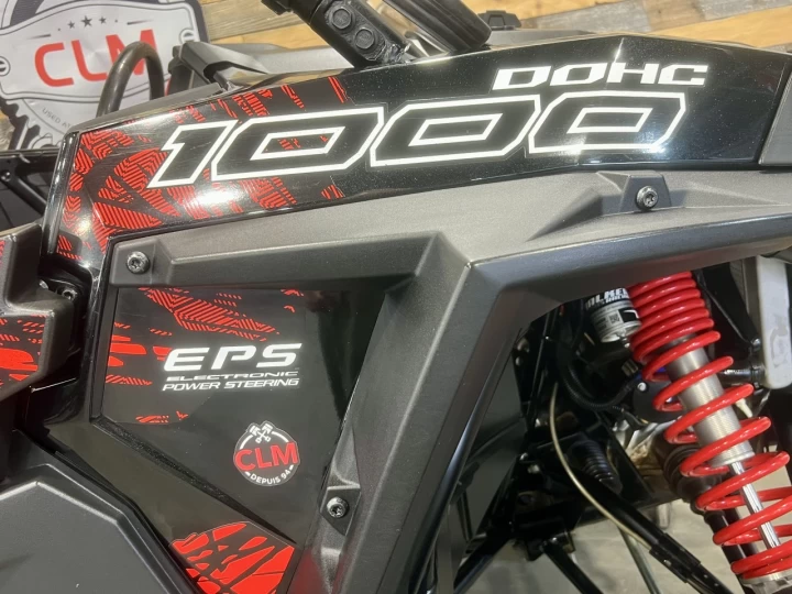 2018 POLARIS RZR XP 1000 EFI + 4X4 + EPS + BEAUCOUP D'OPTIONS $$$ + CONDITION A1 