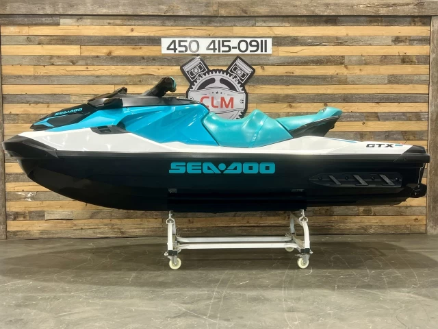 BRP SEA-DOO GTX PRO 130 H.P + IBR + 3 PASSAGERS + 255 HR + AUBAINE $$$  2022