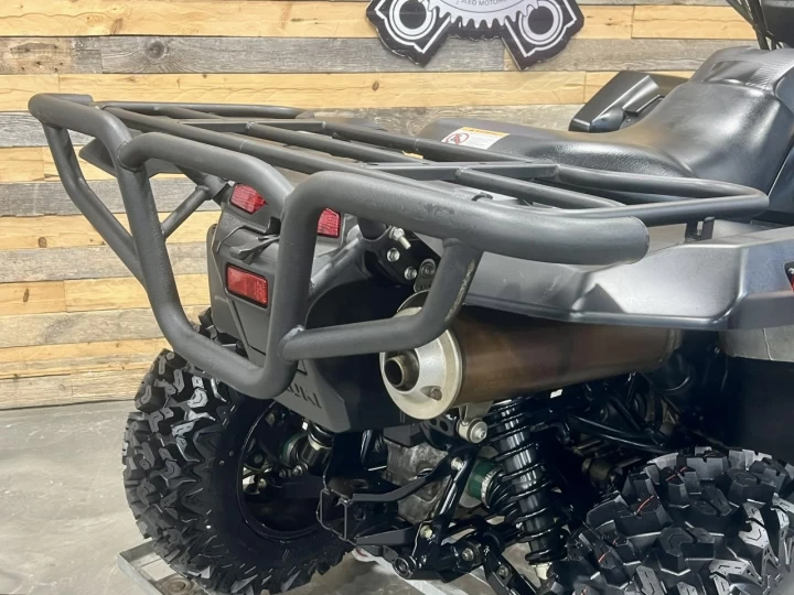 2019 SUZUKI KING QUAND AXI + 4X4 + EPS + 6758 KM + NOIR SATIN + RARE & A1 