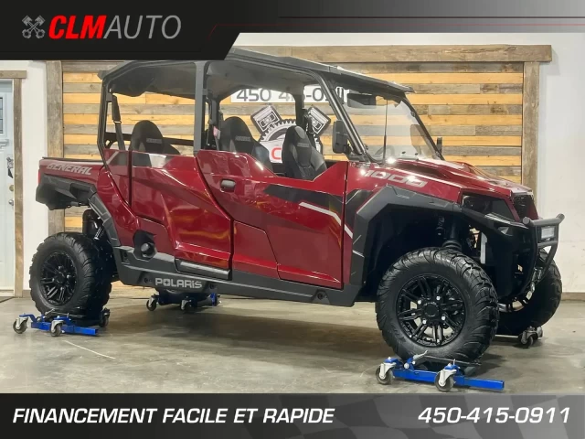 POLARIS GENERAL 4 CREW EDITION DELUXE 1000 EFI + 4X4 + EPS + RIDE COMMAND GPS / AUDIO + FOX QS3 + 4 PASSAGERS  2021