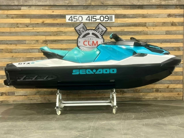 BRP SEA-DOO GTX PRO 130 H.P + I.B.R + 3 PASSAGERS + PEU D'HEURES + RARE & A1  2022