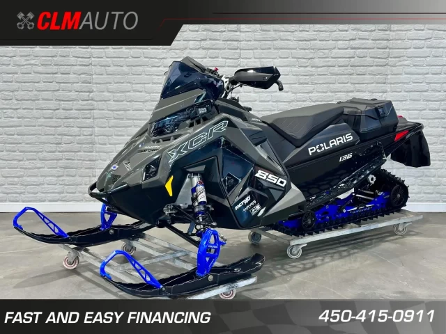 POLARIS INDY XCR 850 MATRYX 136'' + GPS 7'' + SEULEMENT 1740 KM + GARANTIE + RARE & A1  2024