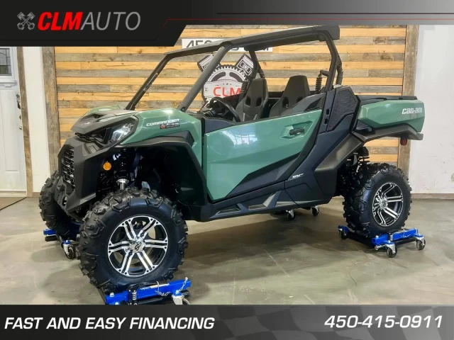BRP CAN-AM COMMANDER 700 EFI + 4X4 + DPS + MAGS & PNEUS NEUFS + SEULEMENT 2759 KM + RARE & CONDITION A1  2025