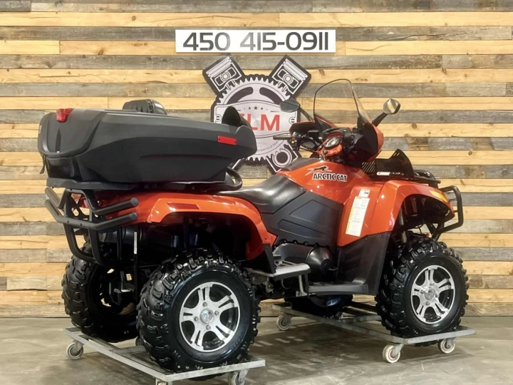 2010 ARCTIC CAT TRV H1 700 EFI 4X4 + VRAI VTT 2 PASSAGERS LEGALE EN SENTIER + 16018 KM 