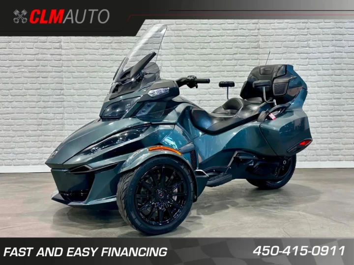2018 BRP CAN-AM SPYDER RT LIMITED EDITION DARK SE-6 (SEMI-AUTOMATIQUE) ROTAX 1330 cc ACE EFI + 56197 KM + RARE & A1 