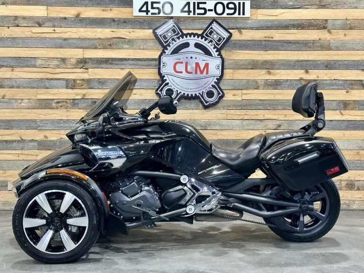 2015 BRP CAN-AM SPYDER F3 ''S'' SE-6 (SEMI-AUTOMATIQUE) + SUSPENSION FOX + BEAUCOUP D'EQUIPEMENTS $$$ + RARE & A1 