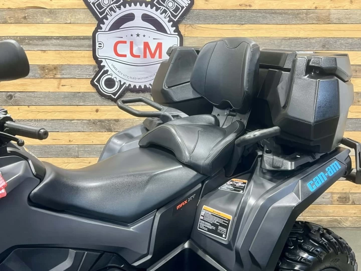 2021 BRP CAN-AM OUTLANDER MAX XT 650 EFI + 4X4 + DPS + VRAI VTT 2 PLACES LEGALE EN SENTIER + 6479 KM + RARE 