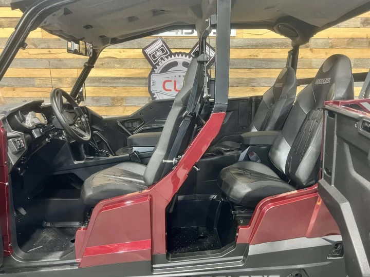 2021 POLARIS GENERAL 4 CREW EDITION DELUXE 1000 EFI + 4X4 + EPS + RIDE COMMAND GPS / AUDIO + FOX QS3 + 4 PASSAGERS 