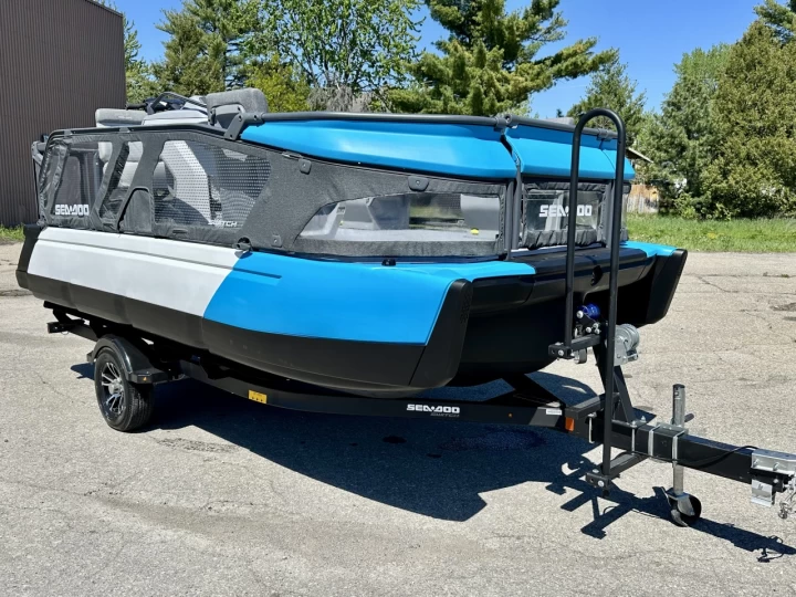2023 BRP SEA-DOO SWITCH 16' ROTAX 170 H.P + IBR + VTS + IDF + REMORQUE + 0 HR + RARE & A1 