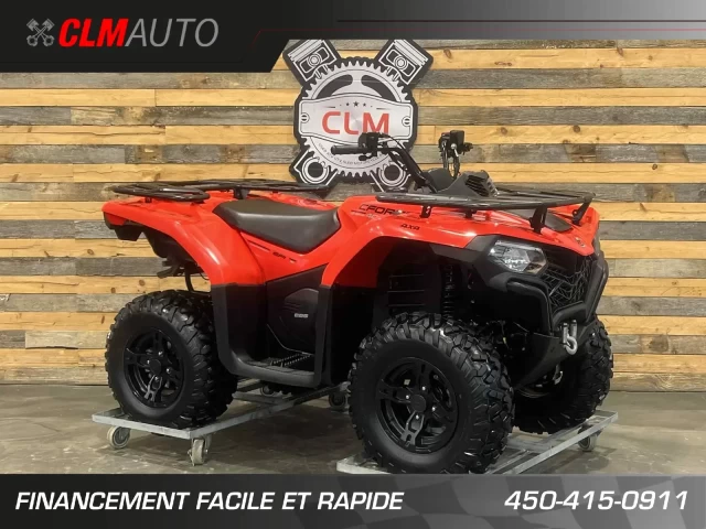 CF MOTO C-FORCE 400 LX EFI + 4X4 + E.P.S + SEULEMENT 1349 KM  2023