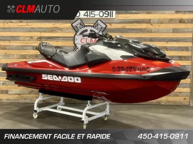 BRP SEA-DOO RXP-X 300 H.P + IBR + VTS + AUDIO PREMIUM + SEULEMENT 7 HR + BANC 1 & 2 PASSAGER + RARE & A1 - 2024