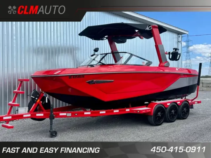 2022 SUPER AIR NAUTIQUE G23 + TOUTES OPTIONS $$$ + REMORQUE DLX + SEULEMENT 105 HR 