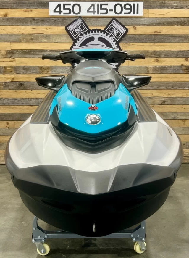 BRP SEA-DOO GTI 130 H.P + I.B.R + 3 PASSAGERS + SEULEMENT 27 HR + RARE & A1  2020